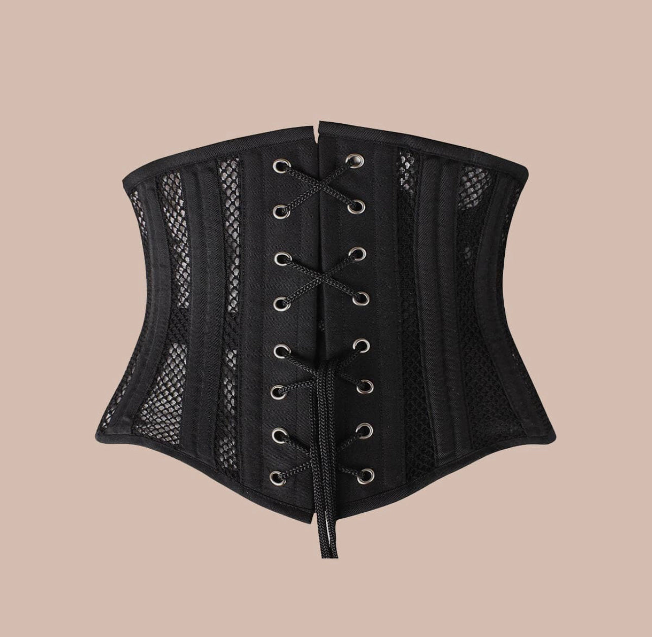 Waist Training-Short Torso Mesh Corset