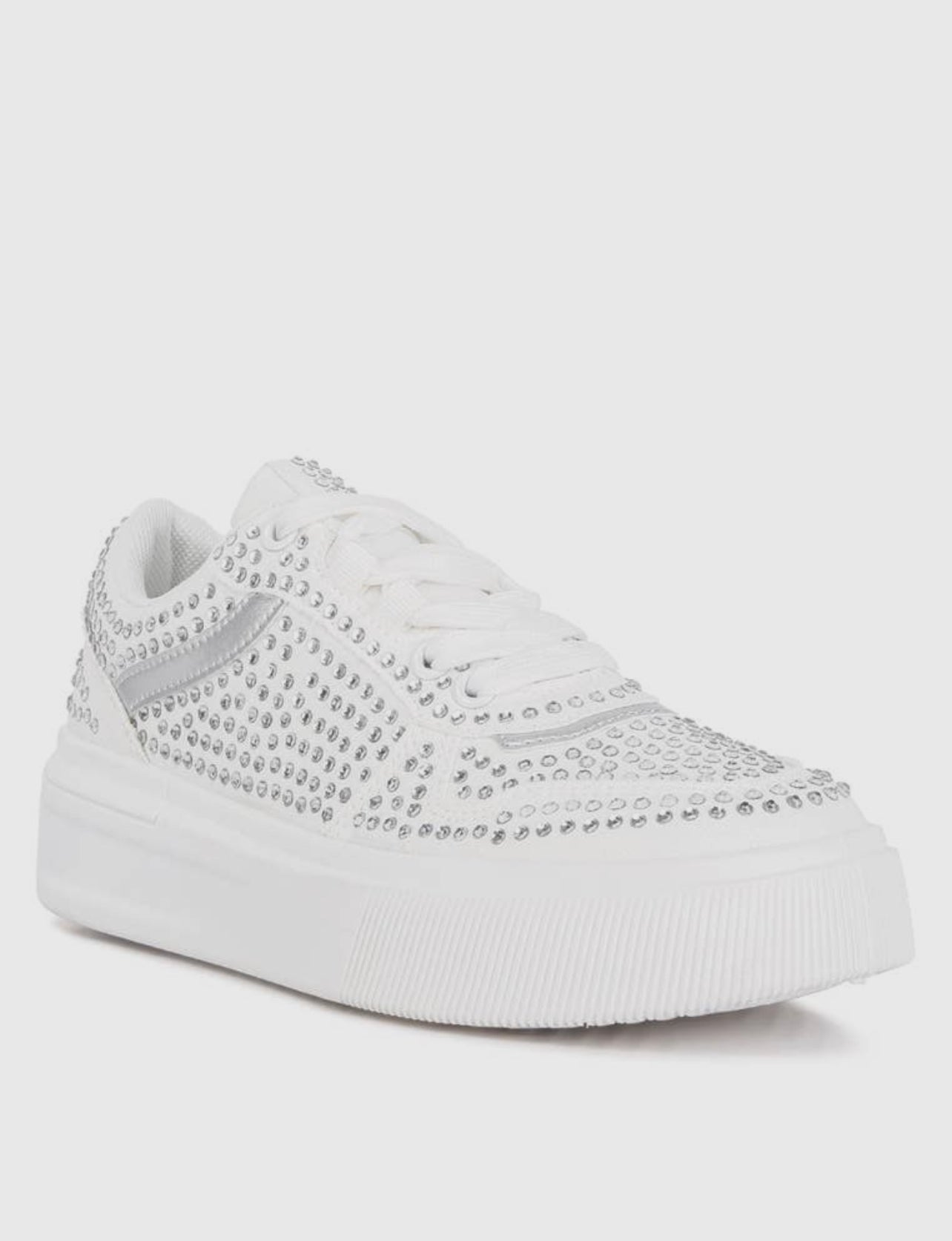 Sneakers-Embellished Chunky Sole